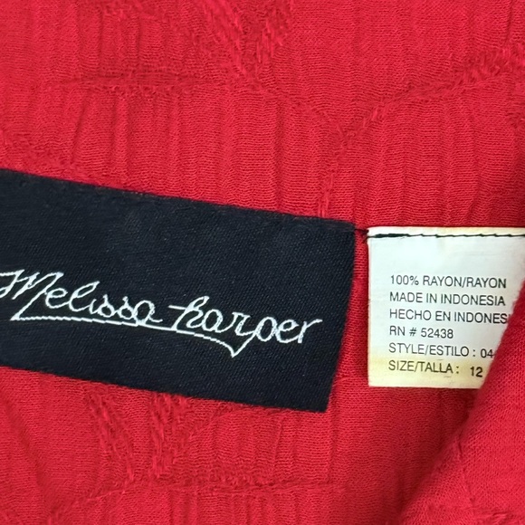 VTG Melissa Harper Textured Sleeveless Button Down Maxi Dress - Picture 9 of 9